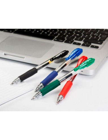 Boligrafo pilot g-2 negro tinta gel...