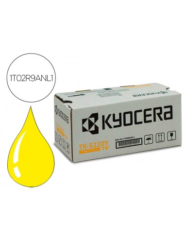 Toner kyocera mita tk-5220y amarillo...
