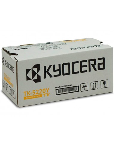 Toner kyocera mita tk-5220y amarillo...