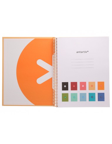 Cuaderno espiral a4 micro antartik...