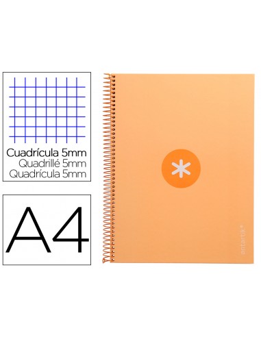 Cuaderno espiral a4 micro antartik...