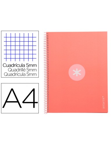 Cuaderno espiral a4 micro antartik...