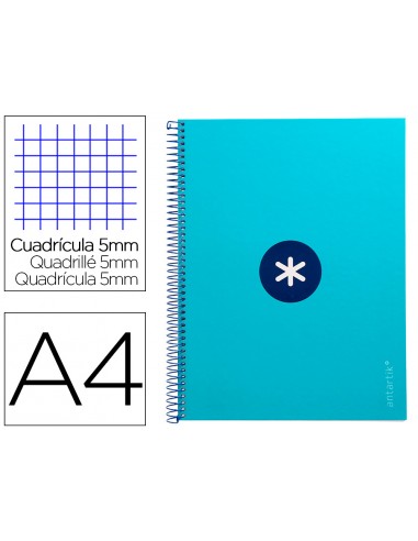 Cuaderno espiral a4 micro antartik...