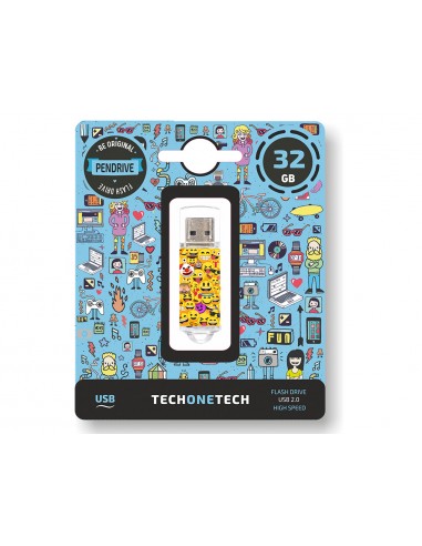 Memoria usb tech on tech emojitech...
