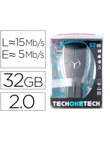 Memoria usb tech on tech llave...
