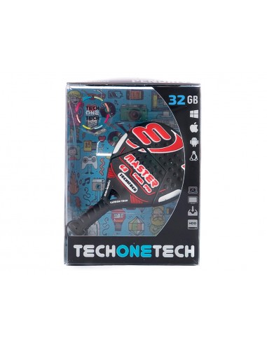 Memoria usb tech on tech raqueta...