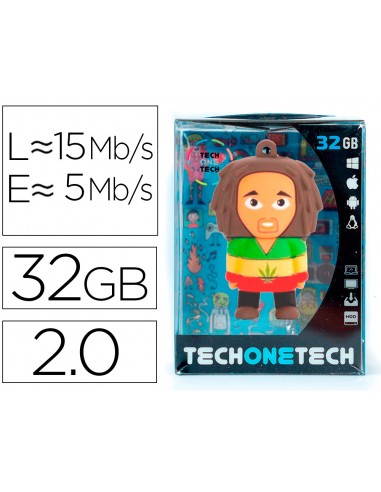 Memoria usb tech on tech bob 32 gb