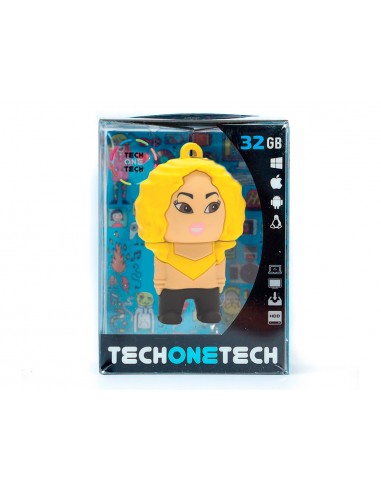 Memoria usb tech on tech shasha kira...