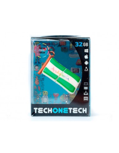 Memoria usb tech on tech bandera...