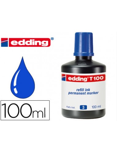Tinta rotulador edding t-100 azul...