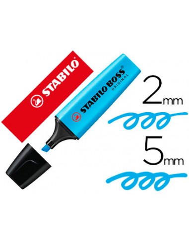 Rotulador stabilo boss fluorescente...