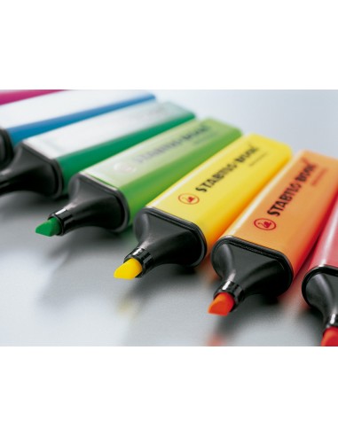 Rotulador stabilo boss fluorescente...