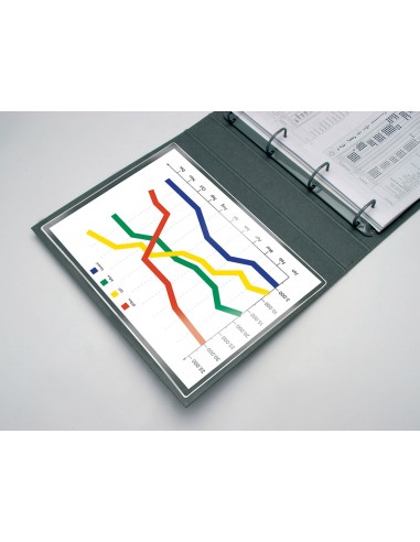 Funda autoadhesiva q-connect din a4...