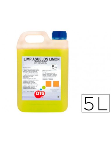 Limpiasuelos aroma limon garrafa de 5...