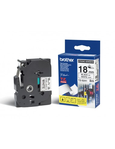 Cinta brother tzes241 blanco-negro...