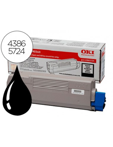 Toner oki c5850/5950/mc560 negro...