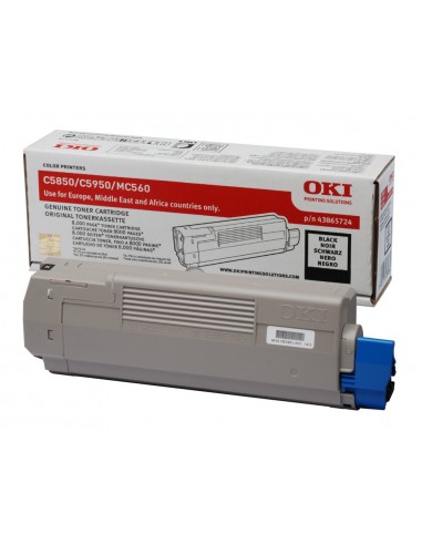Toner oki c5850/5950/mc560 negro...