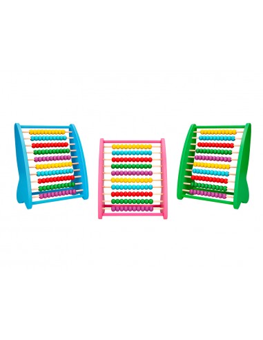 Abaco madera liderpapel 100 bolas...