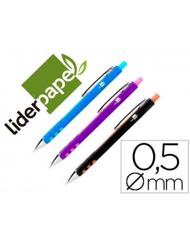 Portaminas liderpapel 0,5 mm colores...