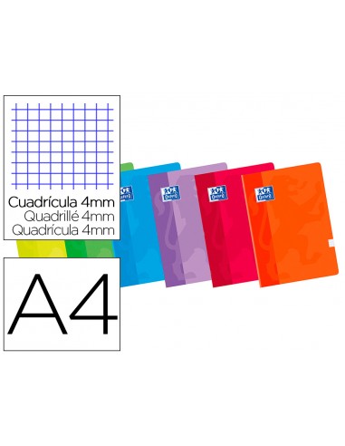 Libreta escolar oxford 48 h din a4...