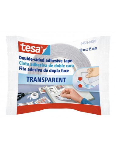 Cinta adhesiva tesa doble cara...