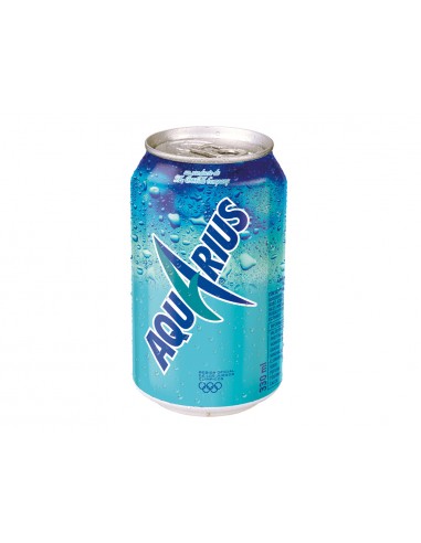 Bebida isotonica aquarius limon lata...