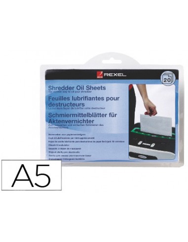 Hojas lubricantes rexel para...