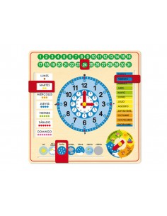 Juego goula didactico reloj... 2