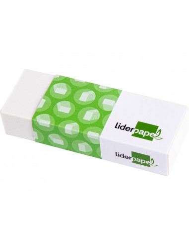 Goma de borrar liderpapel blanca unidad