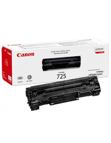 Toner canon laser crg 725 negro...