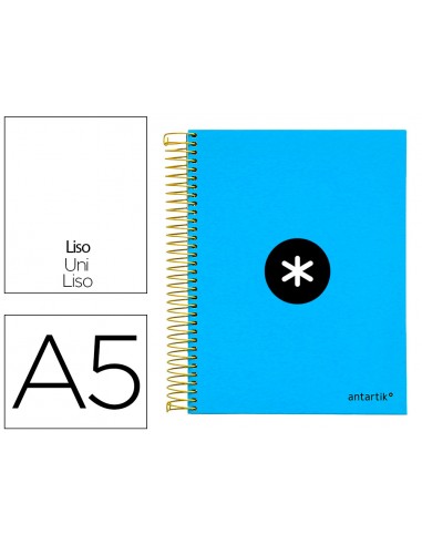 Cuaderno espiral a5 micro antartik...
