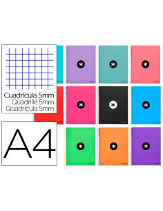 Cuaderno espiral a4 micro...