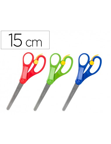 Tijera liderpapel 15 cm con resorte...