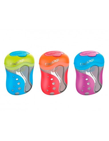 Sacapuntas color peps 2 usos con...