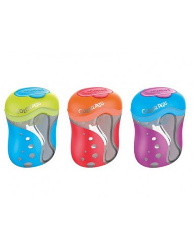 Sacapuntas color peps 2 usos con...