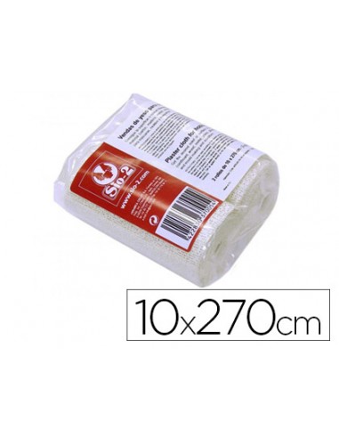 Vendas yeso sio-2 10x270 cm paquete...