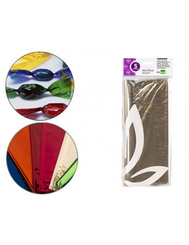 Papel celofan liderpapel 50x70 cm...