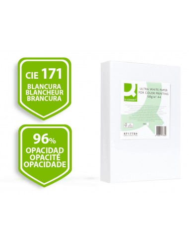 Papel fotocopiadora q-connect ultra...