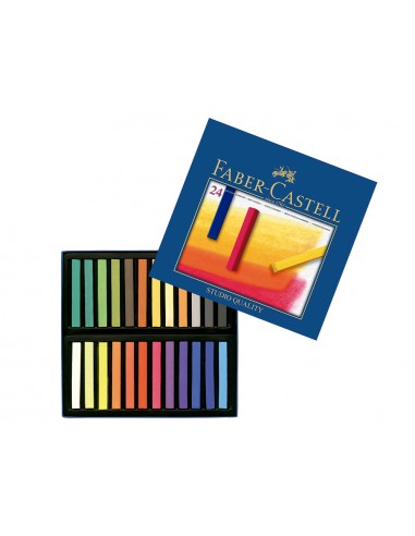 Tiza pastel faber castell estuche...