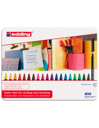 Rotulador edding punta fibra 1200...