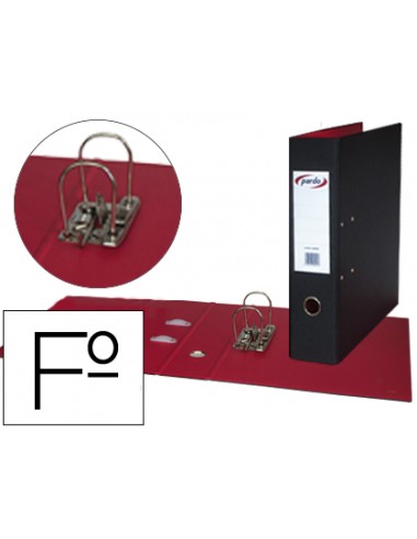 Archivador de palanca pardo folio...