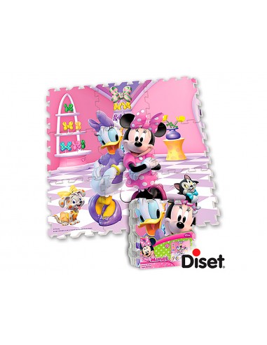 Puzzle diset alfombra foam minnie...
