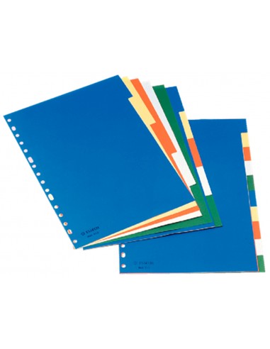 Separador esselte plastico juego de...