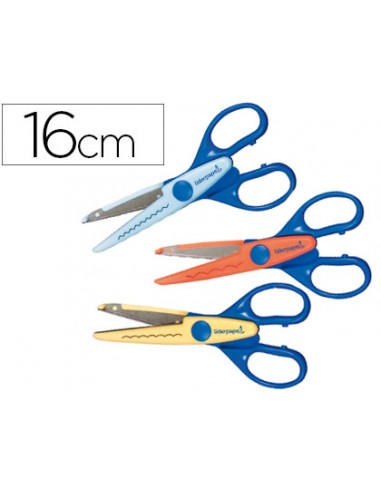 Tijera liderpapel cortes en zig-zag,...