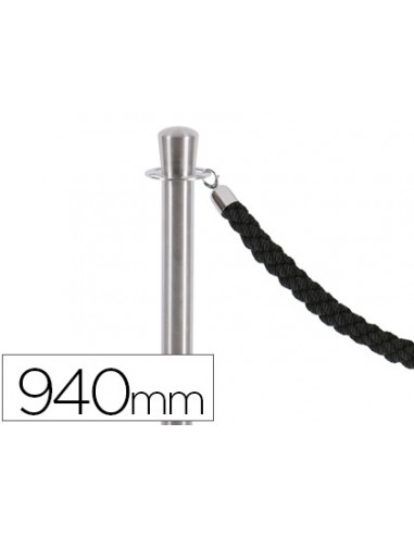 Poste separador cromado satinado...