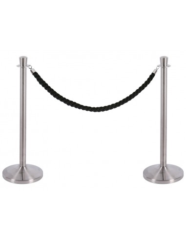 Poste separador cromado satinado...