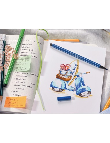 Rotulador stabilo acuarelable pen 68...