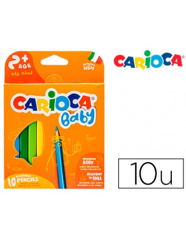 Lapices de colores carioca baby 2...