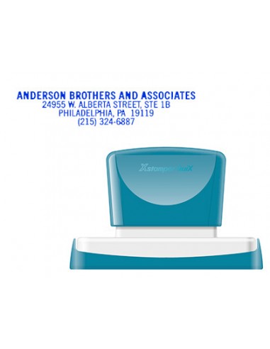 Sello x stamper quix personalizable...