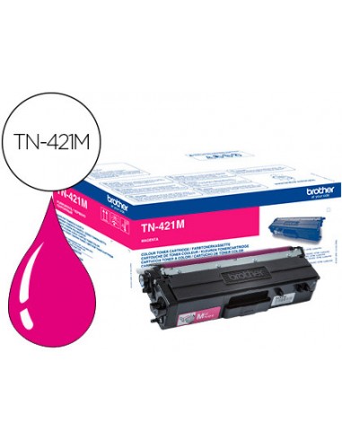 Toner brother tn-421 para dcp-l8410...